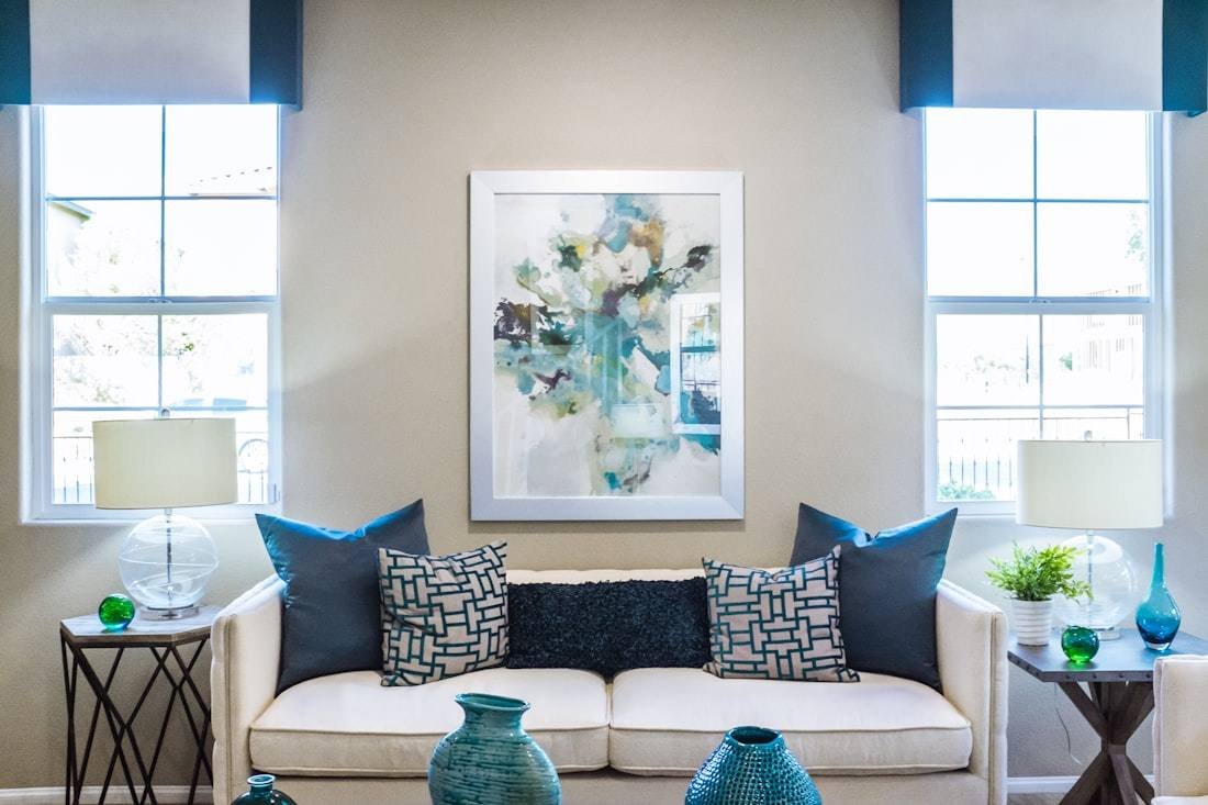 A bright bedroom with reliable home connection